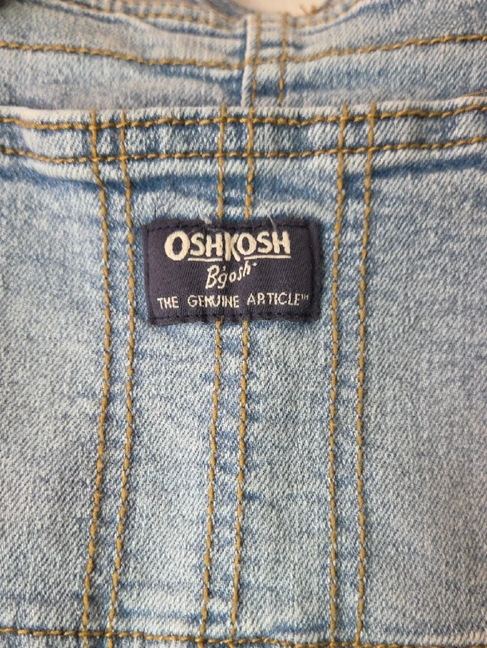 OshKosh B'gosh Light Wash Denim Overalls